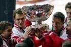 Švýcaři ovládli Davis Cup! Federer si s Gasquetem jen pohrál
