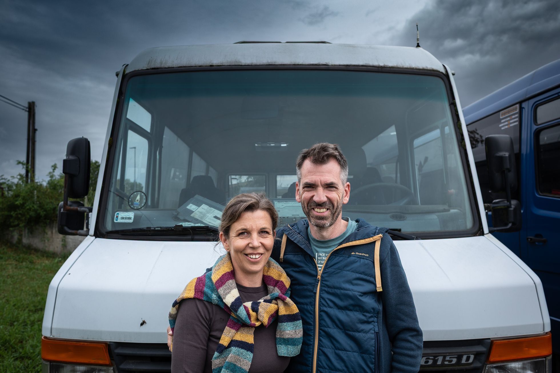 rychtaříková, rychtařík, obytná auta, nomádi, cestování, dodávka