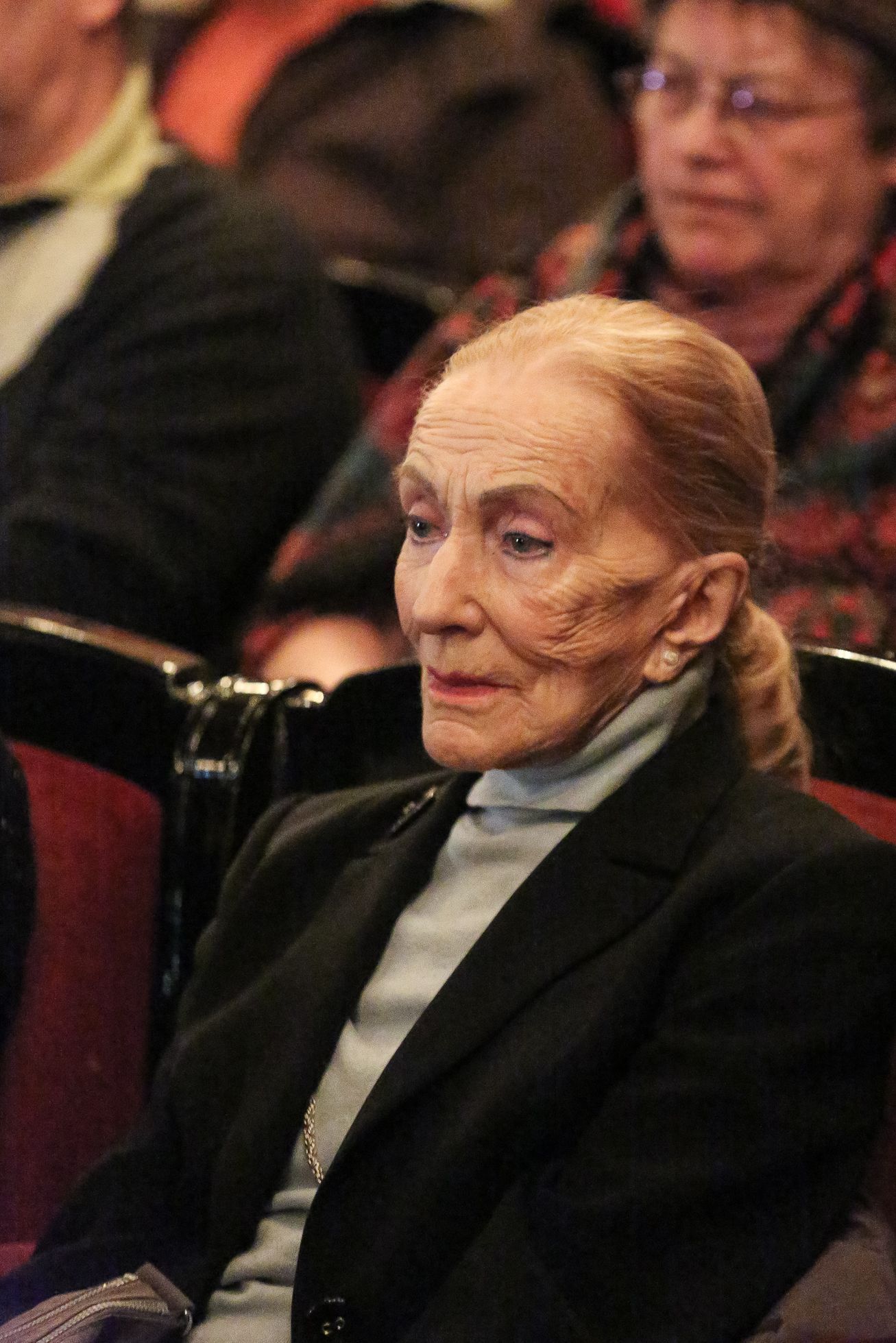 Pohřeb herce Ludka Munzara, Národní divadlo, 1. 2. 2019