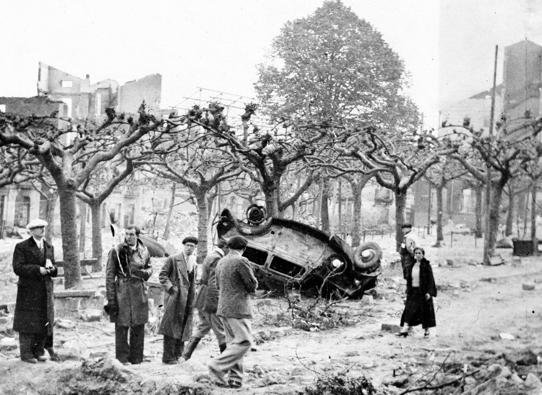 Fotogalerie / Guernica / Španělská občanská válka / Bombardování / Před 85 lety bylo baskické město Guernica ničivě bombardováno německým letectvem
