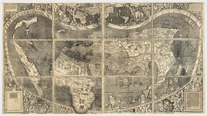 Mapa světa - 16. století