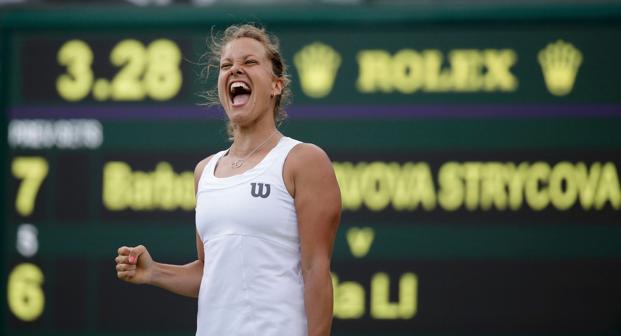 Wimbledon: Barbora Záhlavová-Strýcová