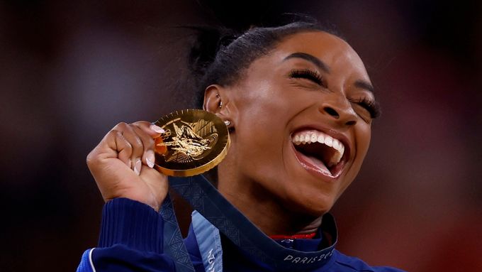 Simone Bilesová na OH 2024 v Paříži