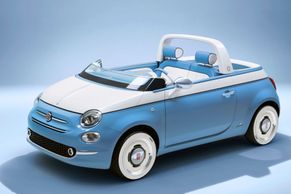 Foto: Roztomilý a retro. Koncept Fiatu oslavuje plážové auto z padesátých let