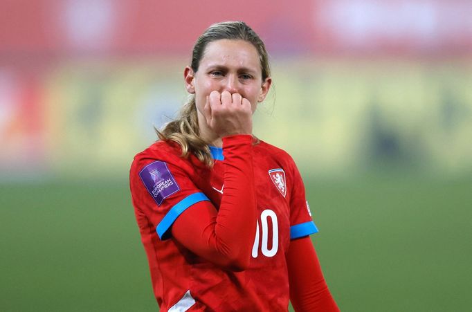 Soccer Football - Women's World Cup - Women's European Qualifiers - Czech Republic v Portugal - AGC Arena Na Stinadlech, Teplice, Czech Republic - December 3, 2024 Czech