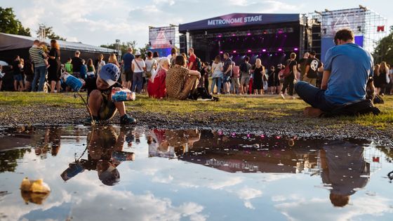 Déšť se festivalovému programu z větší části vyhnul.