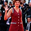 Italian director Rohrwacher gestures as she arrives on the red carpet for the opening ceremony of the 71st Venice Film Festival in Venice