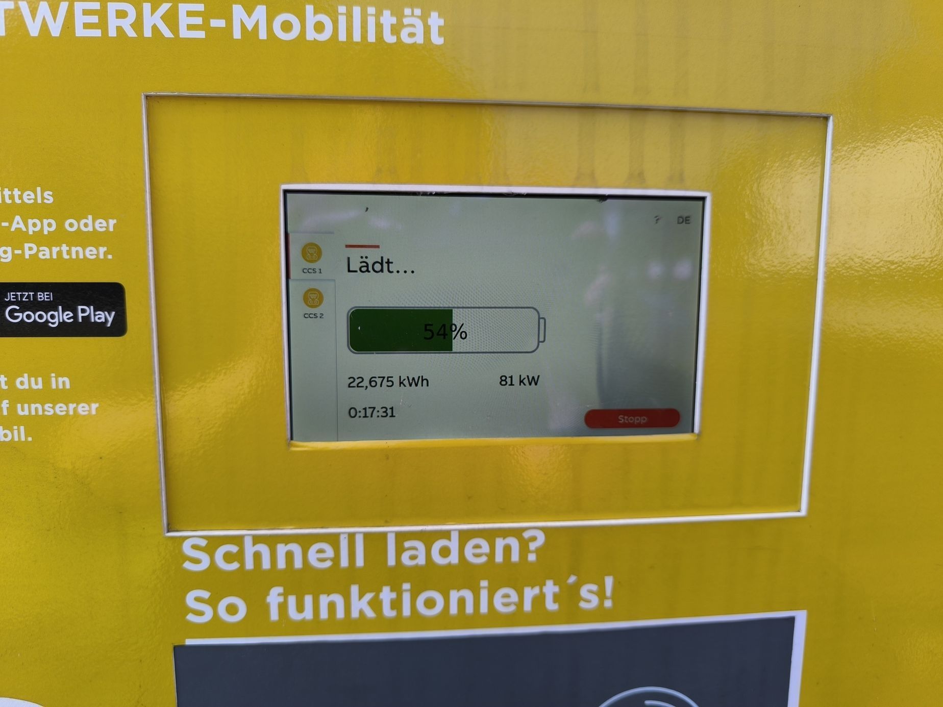 Eon roaming dobíjení elektromobil