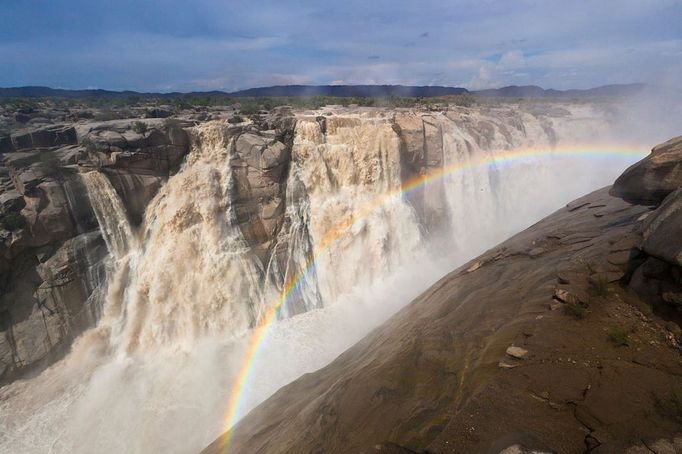 Název : Augrabies Falls   Místo : Jihoafrická republika