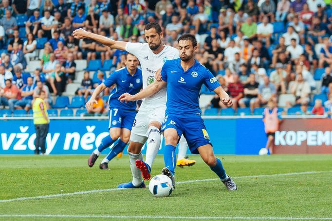 Liga, Boleslav-Liberec: Jan Chramosta - Daniel Bartl