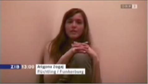 Arigona Zogajová bojuje v TV proti vystěhování do Kosova