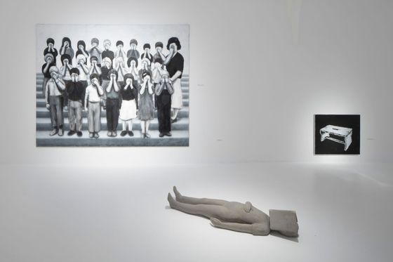 Image from the Concrete Garden exhibition.