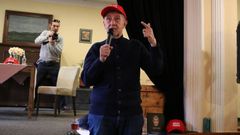 Předseda ANO Andrej Babiš na předvolebním mítinku