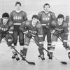 MS v hokeji 1985 v Praze: Sovětská pětka (zprava) Vladimir Krutov, Vjačeslav Fetisov, Igor Larionov, Alexej Kasatonov, Sergej Makarov