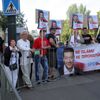 Poloautomatiční střelci protestují před Žofínem
