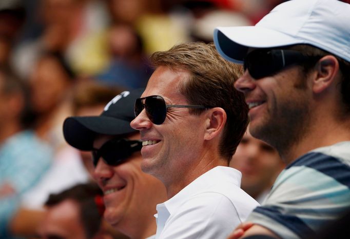 Stefan Edberg na Australian open 2014