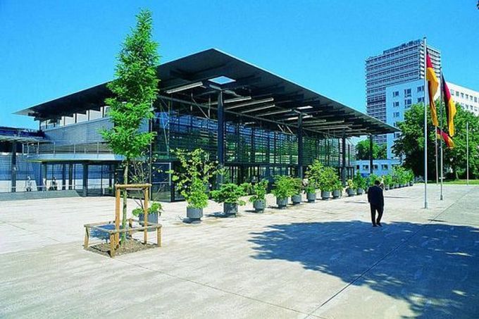 Mezinárodní kongresové centrum v Bonnu.