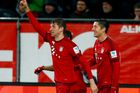 Lewandowski dal další dva góly a Bayern opět zvítězil