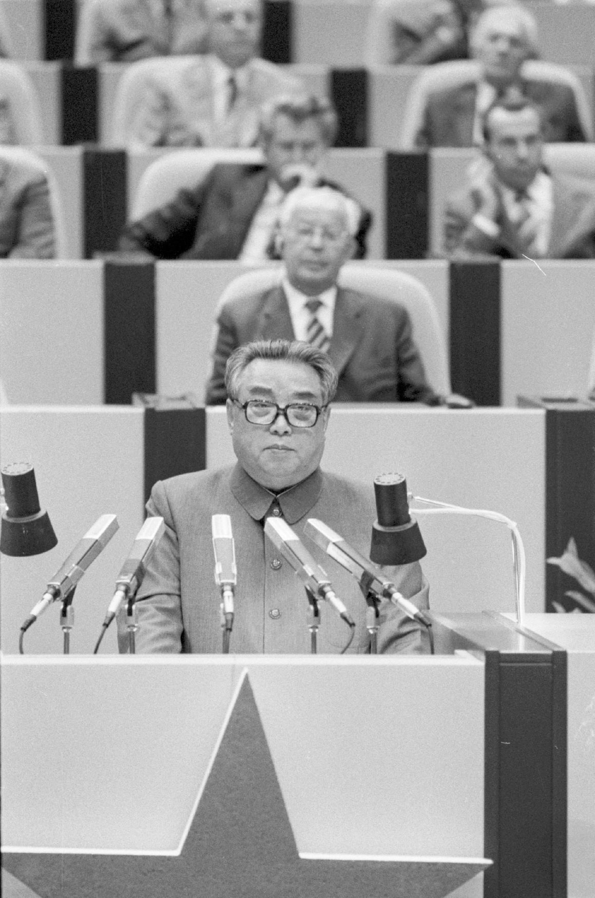 Kim Ir-sen v Československu v roce 1984