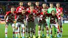 Soccer Football - Euro 2020 Qualifier - Group E - Croatia v Slovakia - HNK Rijeka Stadium, Rijeka, Croatia - November 16, 2019  Croatia team group     REUTERS/Antonio Bro