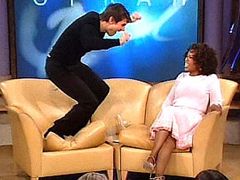 Tom Cruise na gauči v Oprah Winfrey Show