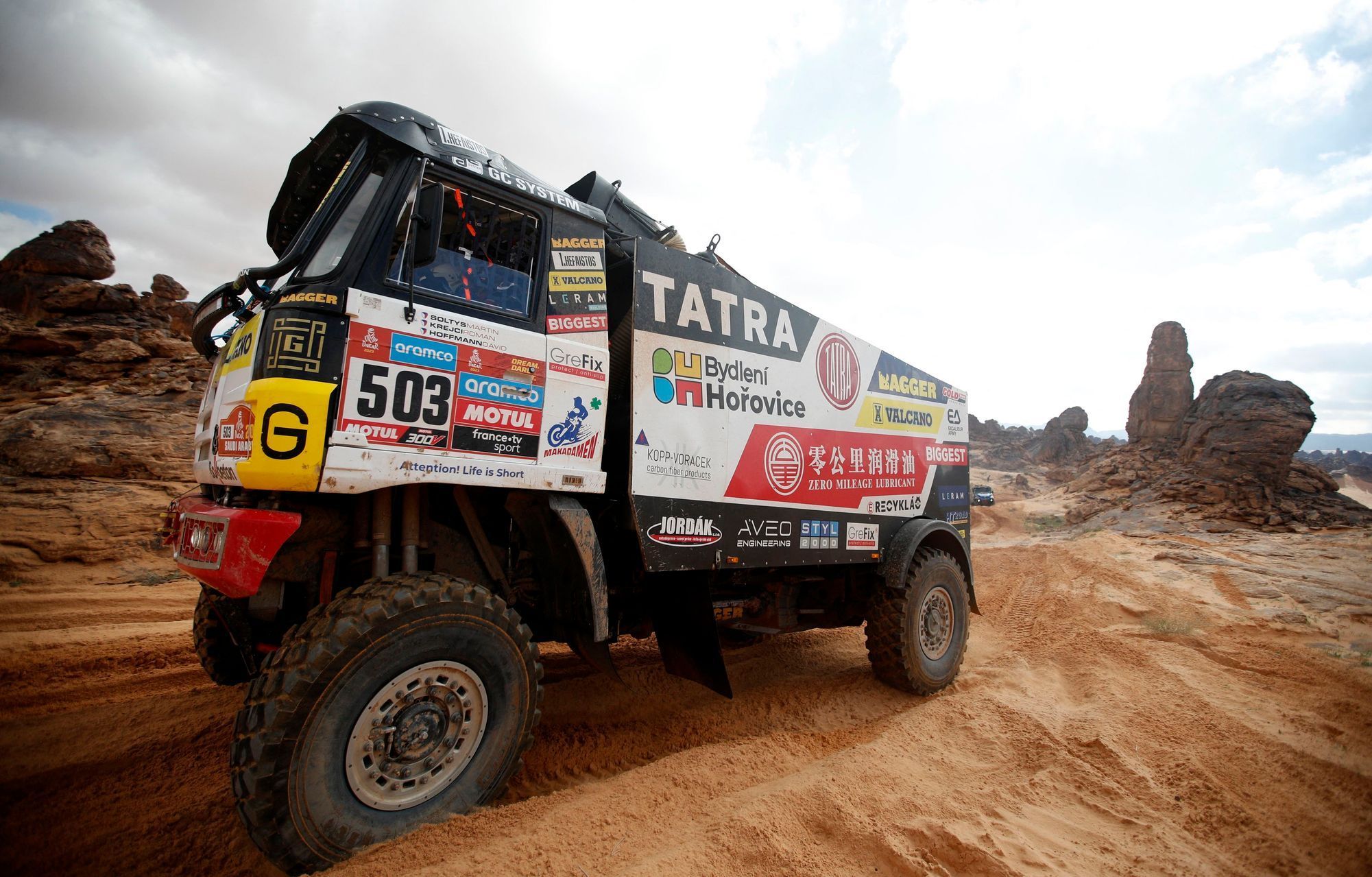 4. etapa Rallye Dakar 2023: Martin Šoltys, Tatra