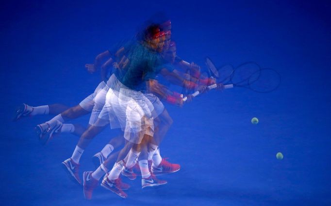 Roger Federer v semifinále Australian Open 2014