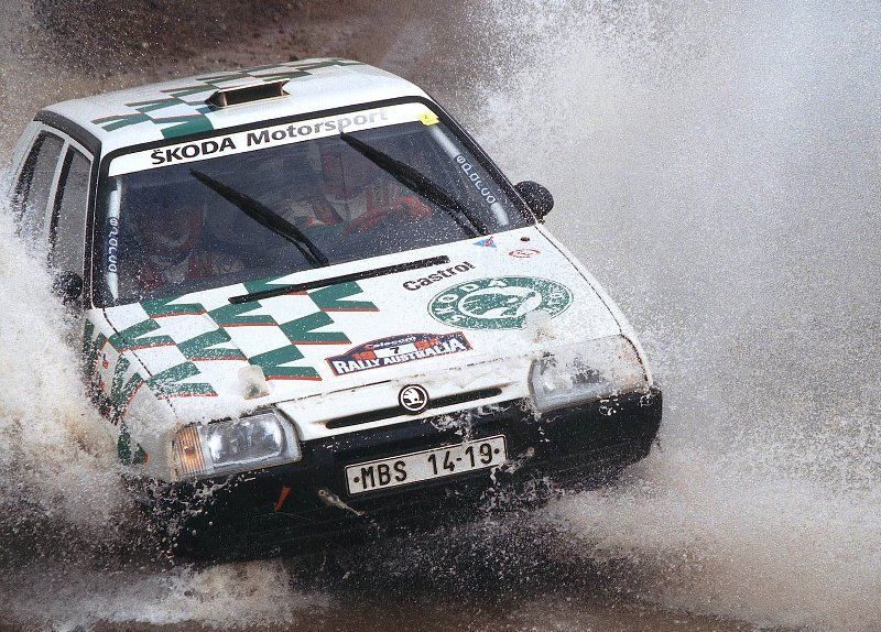 Vítězná auta v historii Škoda Motorsport