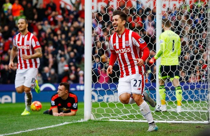 Stoke vs. Manchester United (Bojan Krkič)