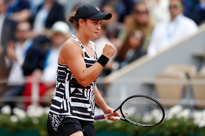 Ashleigh Bartyová ve finále French Open 2019