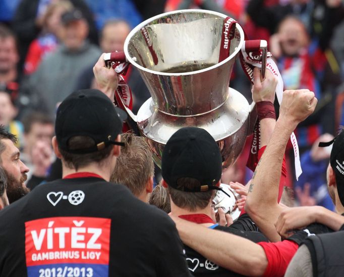 Fotbal, Gambrinus liga, Hradec Králové - Plzeň: radost Plzně