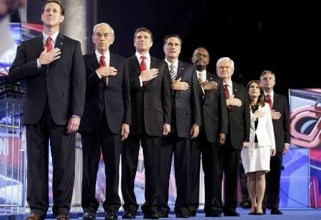 USA: republikánští kandidáti na prezidenta - debata