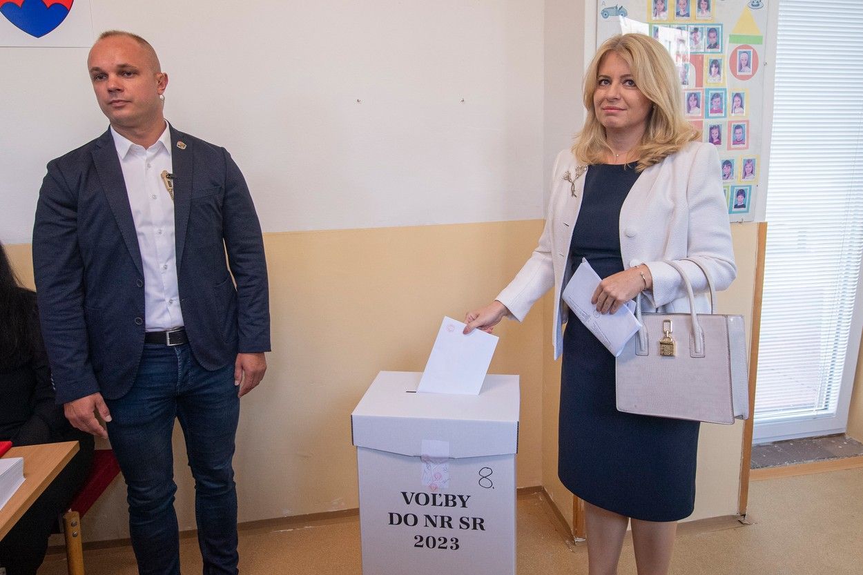 Slovensko, volby 2023, Zuzana Čaputová