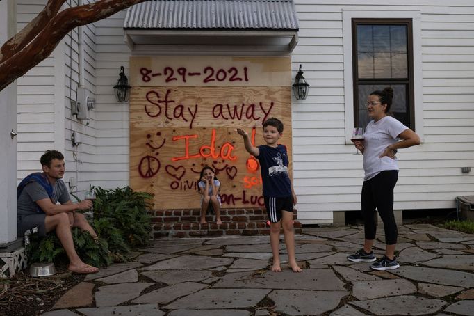 Hurikán Ida zasáhl americký stát Louisiana.