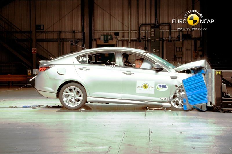 Crash test EuroNCAP-MG6