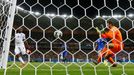 England's Daniel Sturridge scores past Italy's goalkeeper Salvatore Sirigu during their 2014 World Cup Group D soccer match at the Amazonia arena in Manaus June 14, 2014.