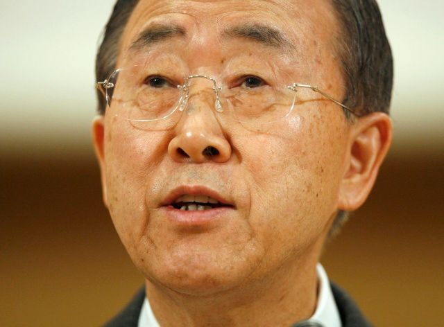 Generální tajemník OSN Pan Ki-Mun
