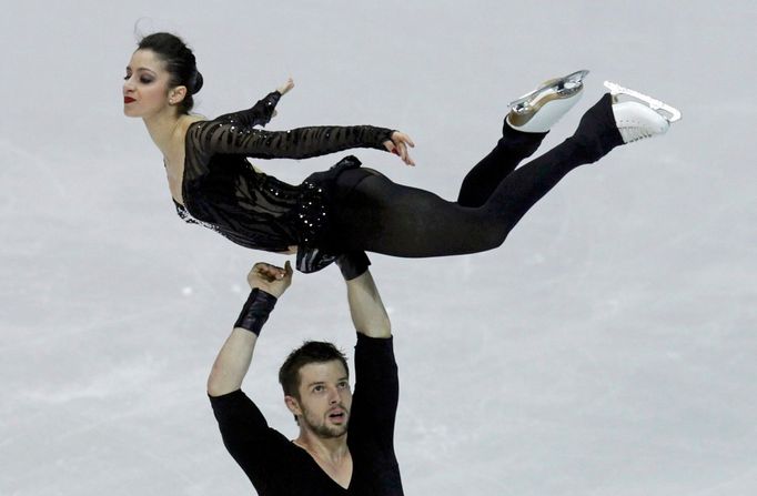 ME v krasobruslení, sportovní dvojice: Stefania Bertonová a Ondrej Hotarek