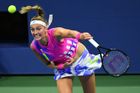 Kvitová přežila kritický začátek druhé sady a probojovala se do osmifinále US Open