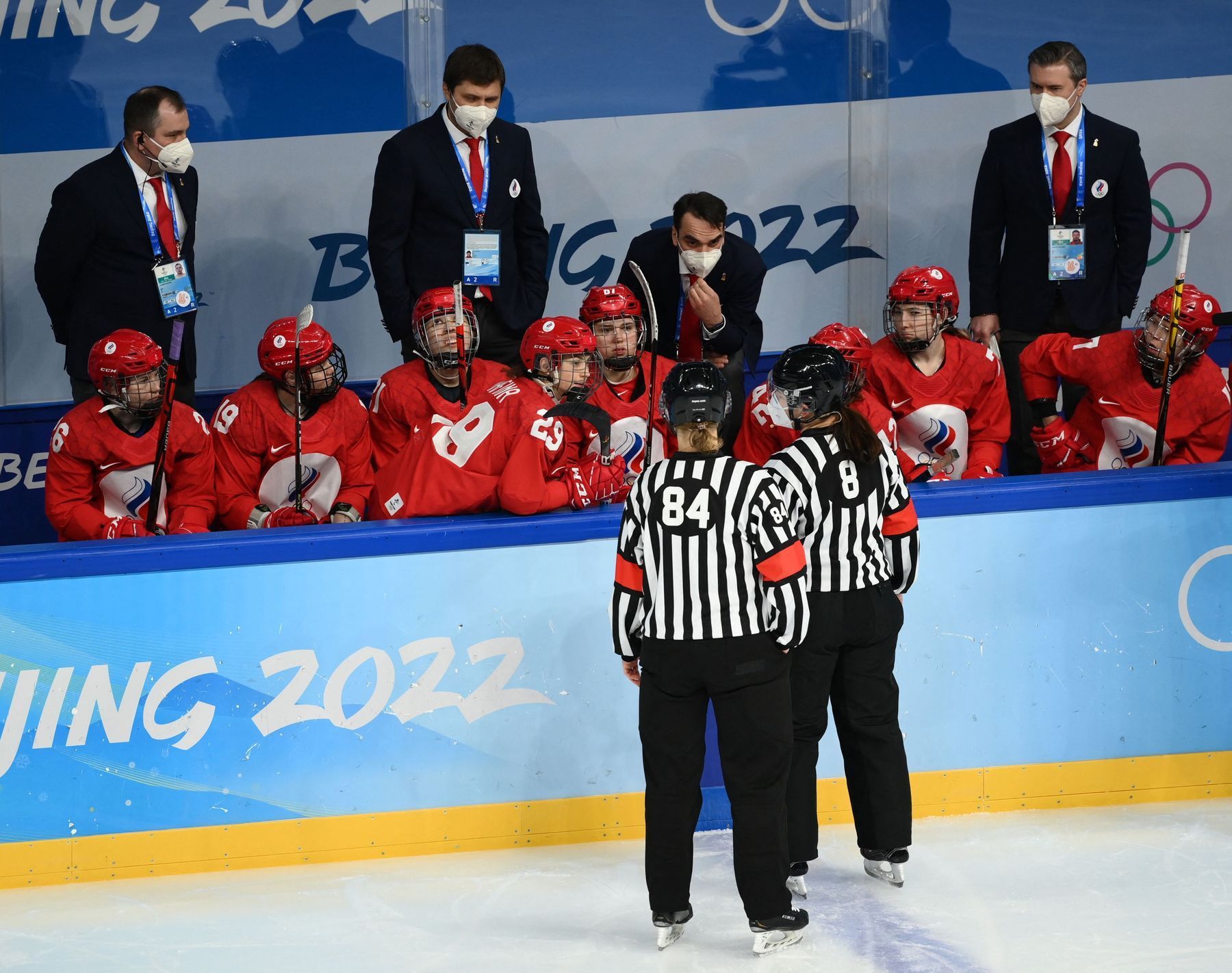 Ruské hokejisty čekají na zápas s Kanadou