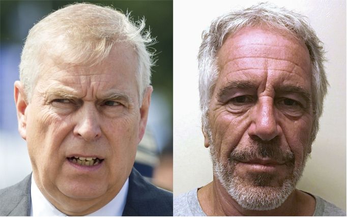 Princ Andrew a miliardář Jeffrey Epstein