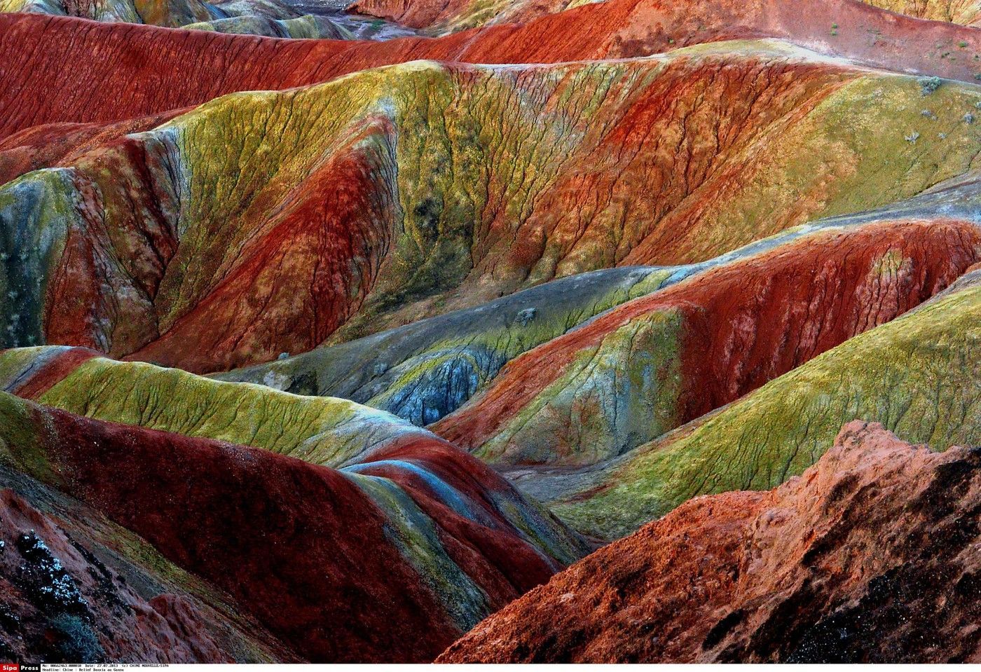 Duhové hory v Číně