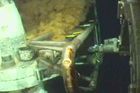 To je on. Podmořský robot, který má zkrotit tryskající ropu.