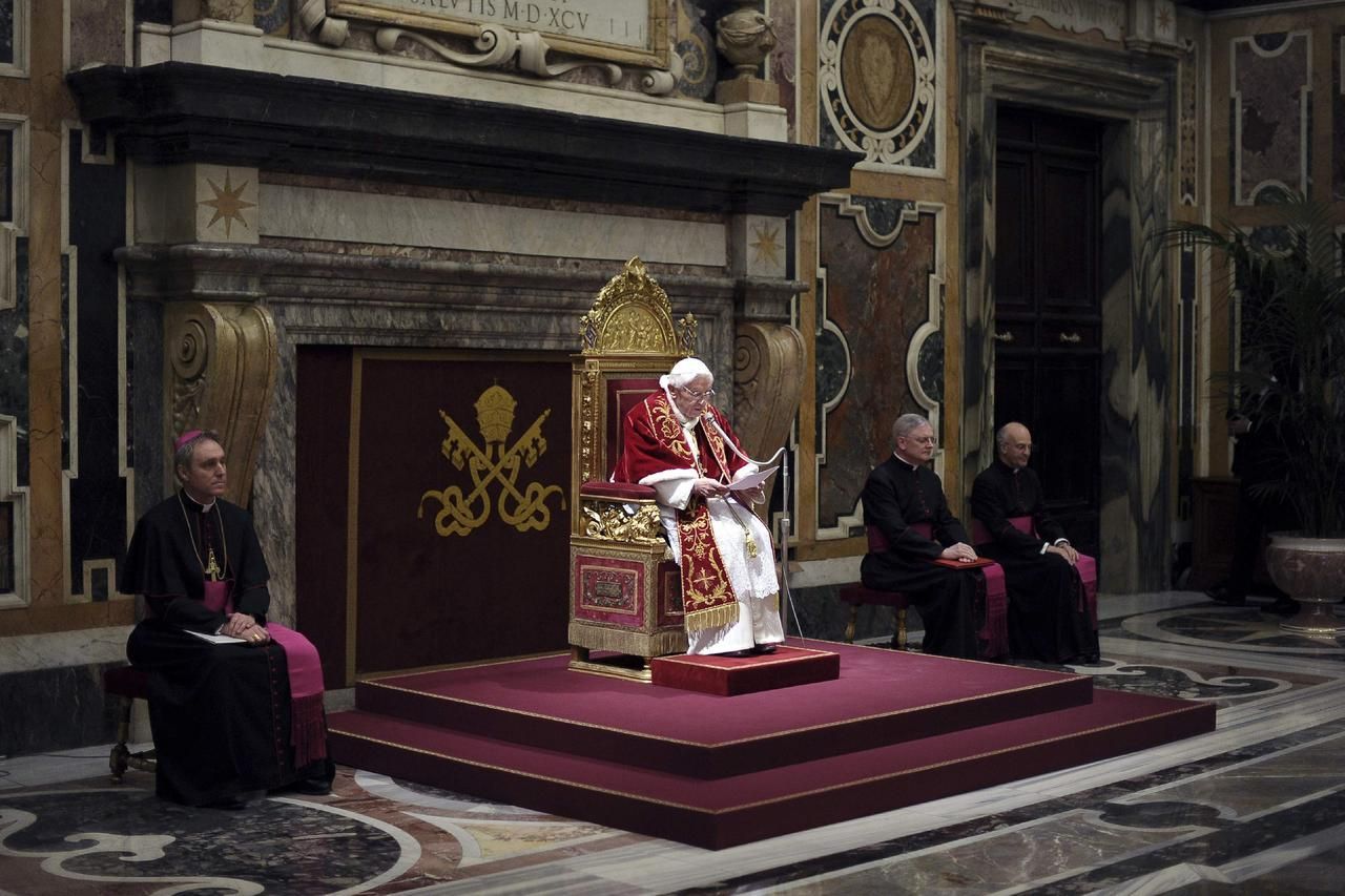 Fotogalerie: Poslední den papeže Benedikta XVI.