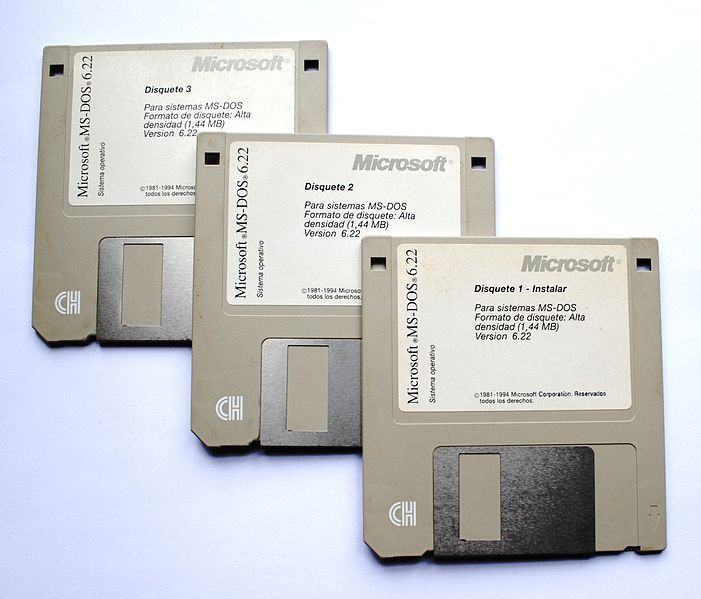Microsoft - MS-DOS - diskety