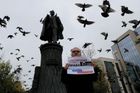 Demonstrace v Moskvě pokračují individuálními protesty, obešly se bez incidentů