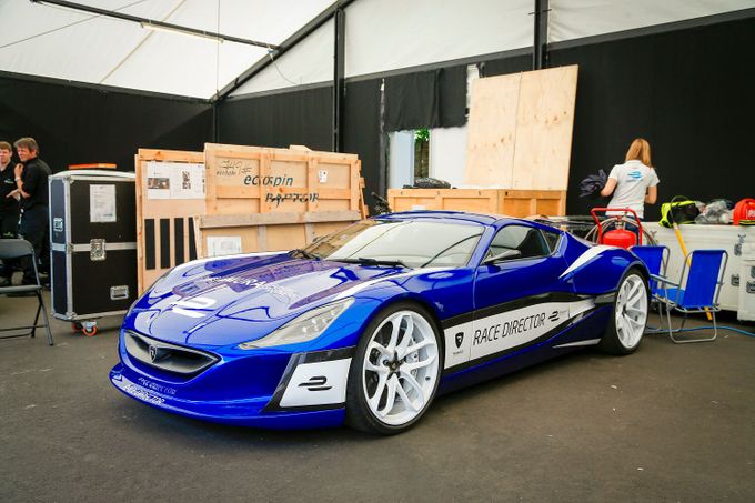 Formule E 2015 - safety car ředitelský Rimac