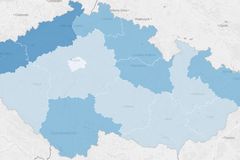 Mapa: V osobním bankrotu se v Česku loni nacházelo přes sto tisíc lidí