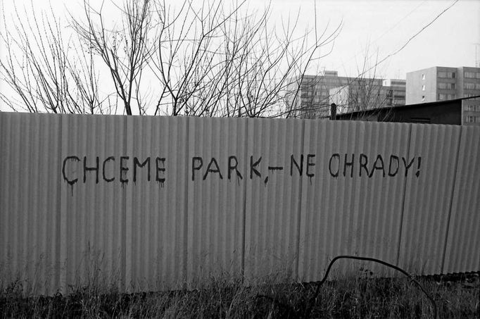 Lidé chtěli park, ne ohrady.