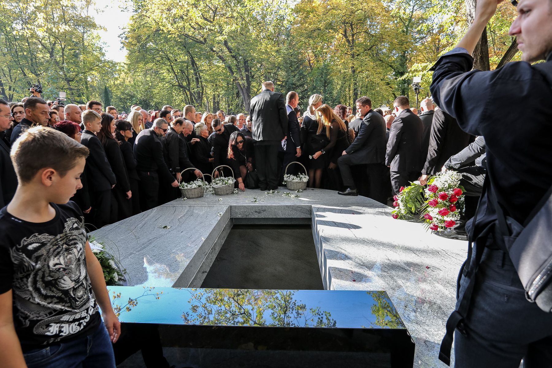 Pohřeb Jana Kočky mladšího, 12.10.2018